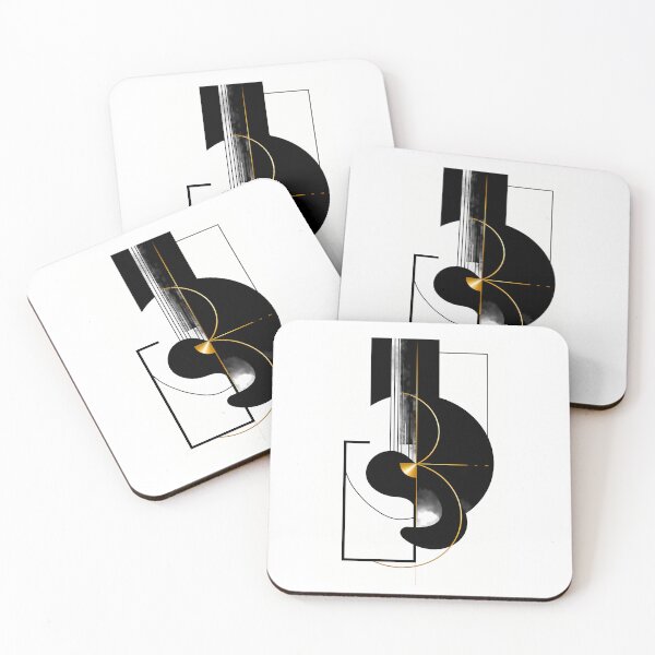 Item preview, Black and Gold Geometric Balance designed and sold by CosmicGlyph.