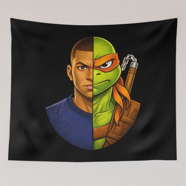 Item preview,  Half Speed Half Ninja - Kylian Mbapp designed and sold by fantasty-shop.