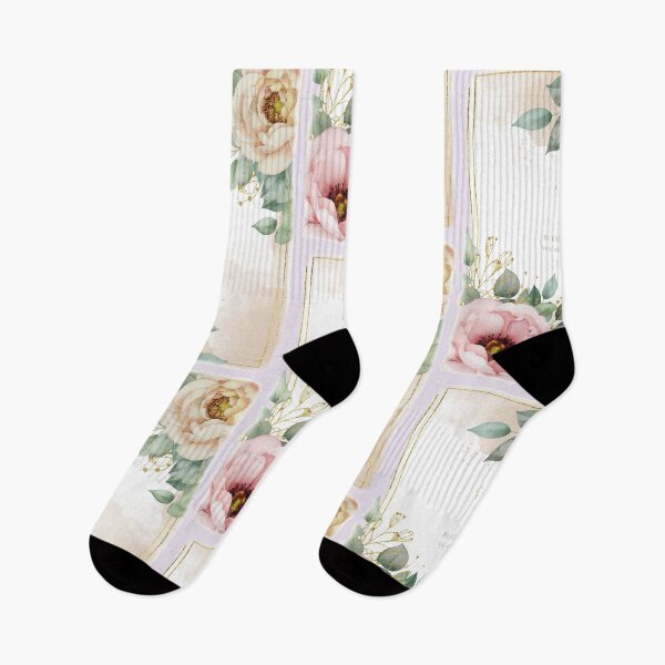Item preview, Bloom where you are planted floral watercolor botanical print designed and sold by icemanphotos.