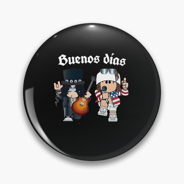 Item preview, Good Morning Hard Rock Cartoon - Slash & Axl Illustration designed and sold by shopmamabite.