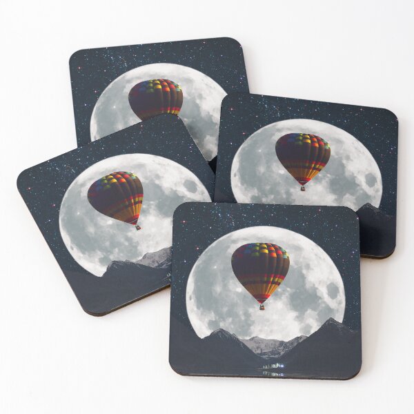 Item preview, Moonlight Balloon Adventure designed and sold by berwies-artwork.