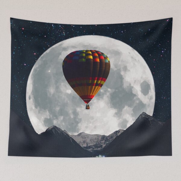 Item preview, Moonlight Balloon Adventure designed and sold by berwies-artwork.