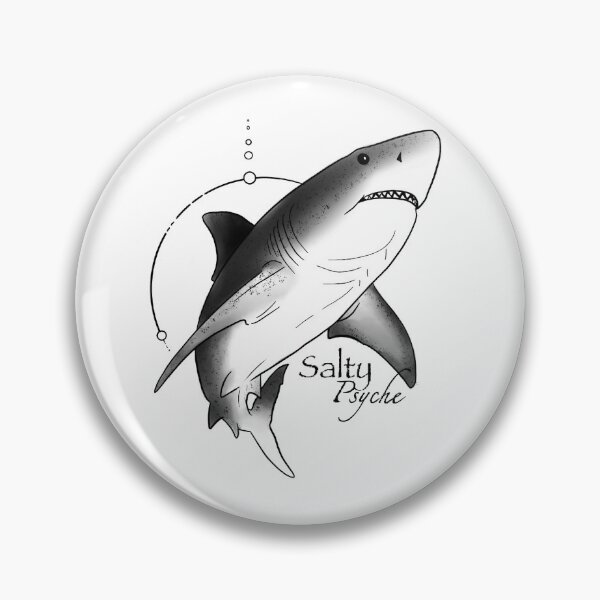 Item preview, Great White Shark by SaltyPsyche designed and sold by Salty Psyche.