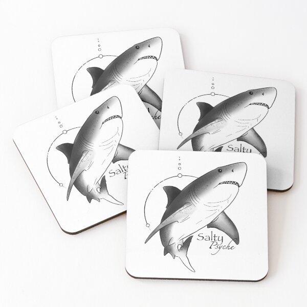 Item preview, Great White Shark by SaltyPsyche designed and sold by Salty Psyche.