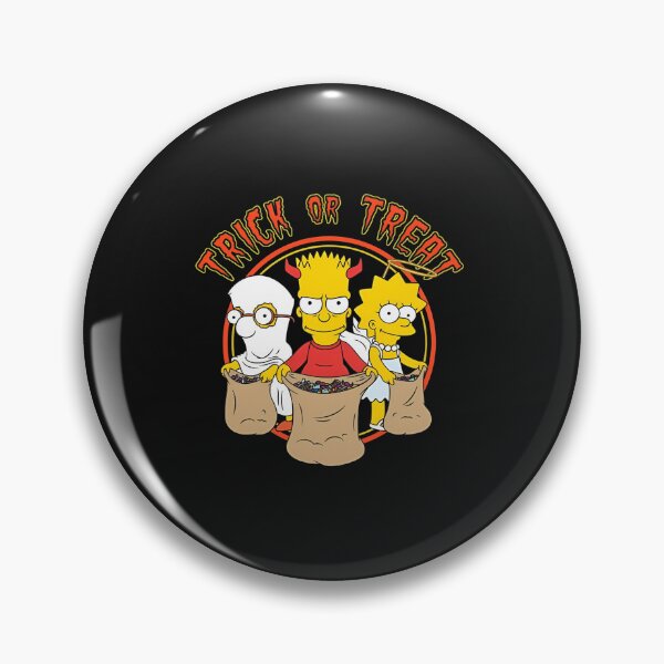 Item preview, Simpsons Halloween Trick or Treat - Bart Lisa Maggie Retro Costume designed and sold by shopmamabite.