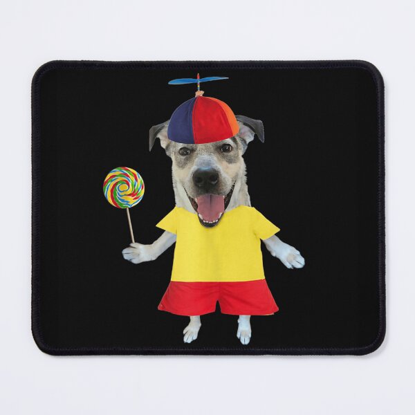 Item preview, Funny Dog In Propeller Hat With Lollipop Cute Silly Puppy Meme designed and sold by GalenoHenley.