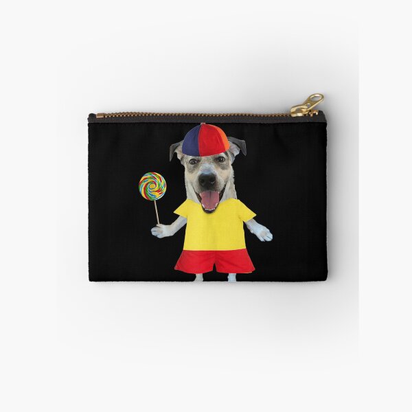 Item preview, Funny Dog In Propeller Hat With Lollipop Cute Silly Puppy Meme designed and sold by GalenoHenley.