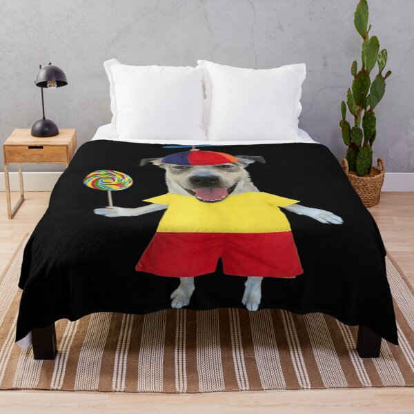 Item preview, Funny Dog In Propeller Hat With Lollipop Cute Silly Puppy Meme designed and sold by GalenoHenley.