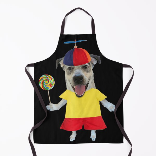 Item preview, Funny Dog In Propeller Hat With Lollipop Cute Silly Puppy Meme designed and sold by GalenoHenley.