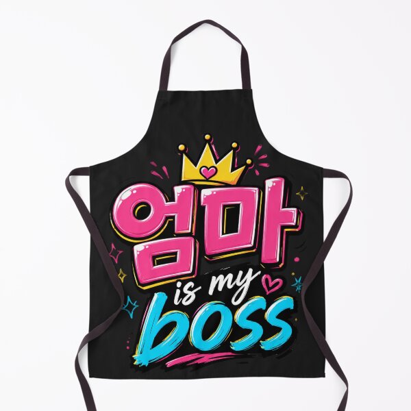 Item preview, Mom Is My Boss Korean Shirt – Funny Korean Mother Quote Tee designed and sold by EiraFattah.