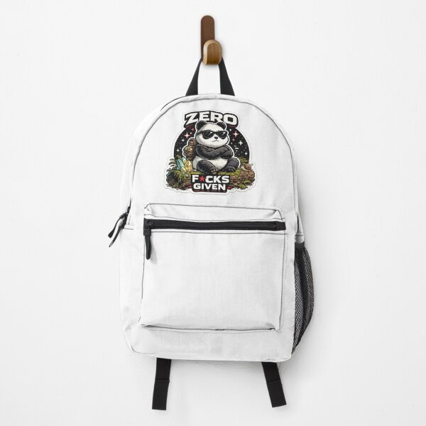 Item preview, Zero F*cks Given Panda | Sarcastic Sticker designed and sold by PawsAndpetalstudio.