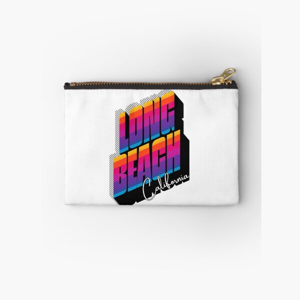 Item preview, Long Beach California Retro 80s Stripe Design designed and sold by DonnaRaine.