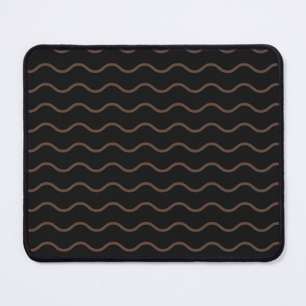 Item preview, Black And Brown Waves Pattern designed and sold by pattern-archive.