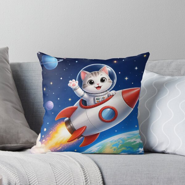 Item preview, un gato en el espacio designed and sold by EdicionesJML.