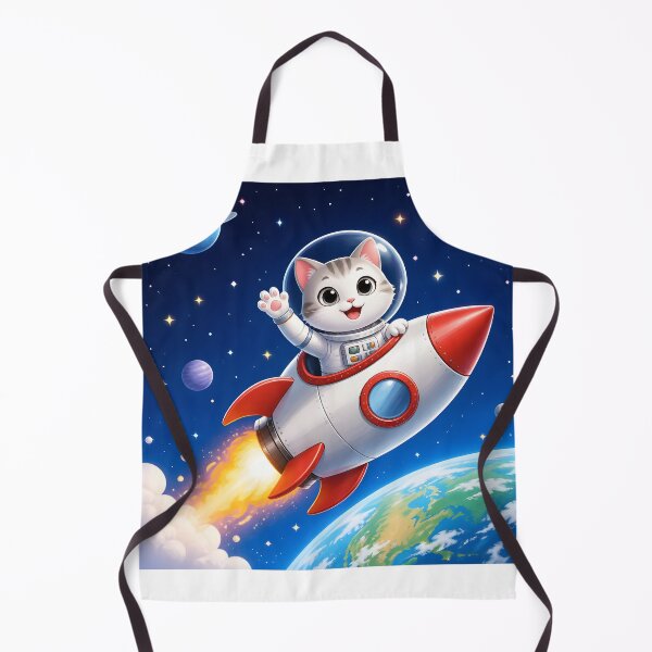 Item preview, a cat in space designed and sold by EdicionesJML.