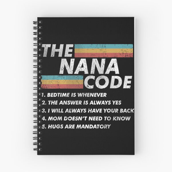 Item preview, The Nana Code Grandmother Rules Vintage Sunset Retro Style Family Quote designed and sold by GalenoHenley.