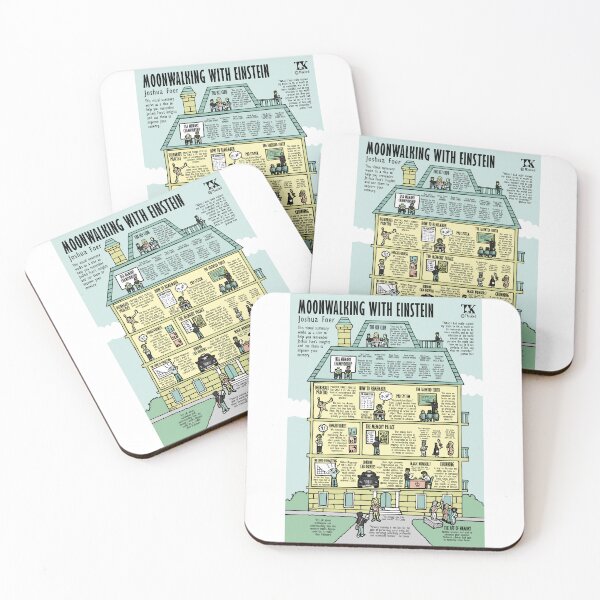 Item preview, Visual Summary Moonwalking with Einstein (Joshua Foer) designed and sold by TKsuited.