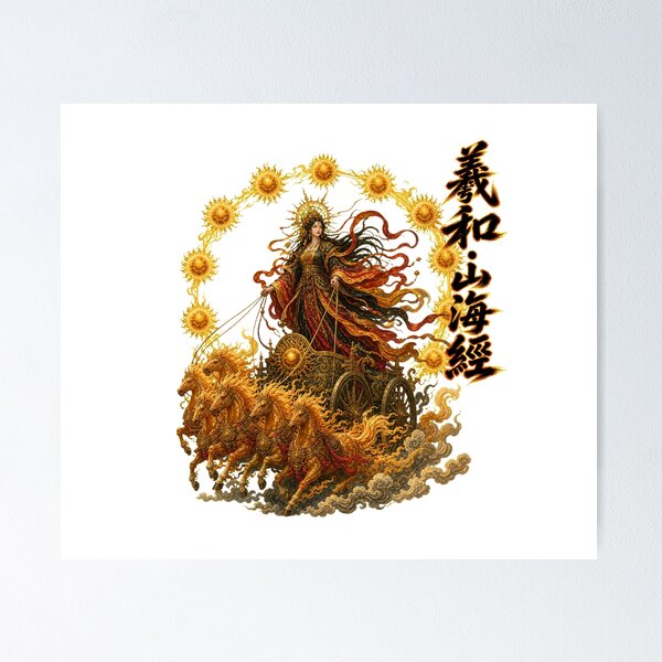 Item preview, Xi He Goddess of the Ten Suns Shan_Hai_Jing designed and sold by holyminix.