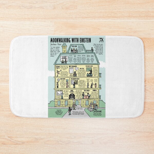 Item preview, Visual Summary Moonwalking with Einstein (Joshua Foer) designed and sold by TKsuited.