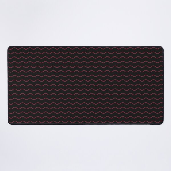Item preview, Black And Burgundy Waves Pattern designed and sold by pattern-archive.