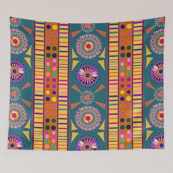 Item preview, Mosaic Mandala Motifs with Stripes  designed and sold by JaygiesDesign.