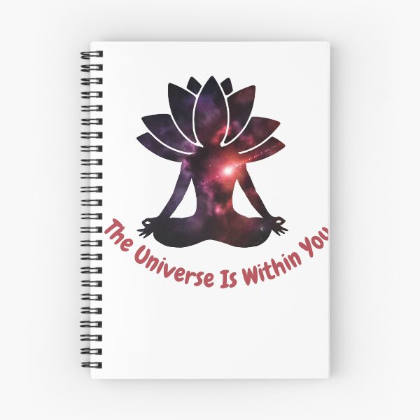 Item preview, The Universe Is Within You - Yoga Meditation Galaxy Art designed and sold by ANoelleART.