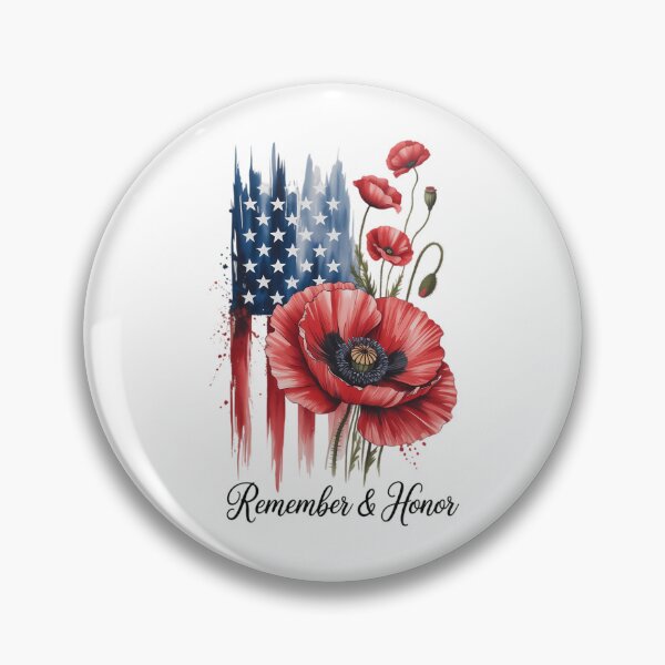 Item preview, Veterans Day USA Memorial Day Red Poppy Flower Military  designed and sold by TyraYoung.