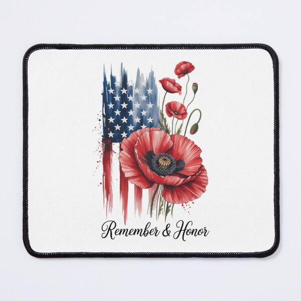 Item preview, Veterans Day USA Memorial Day Red Poppy Flower Military  designed and sold by TyraYoung.