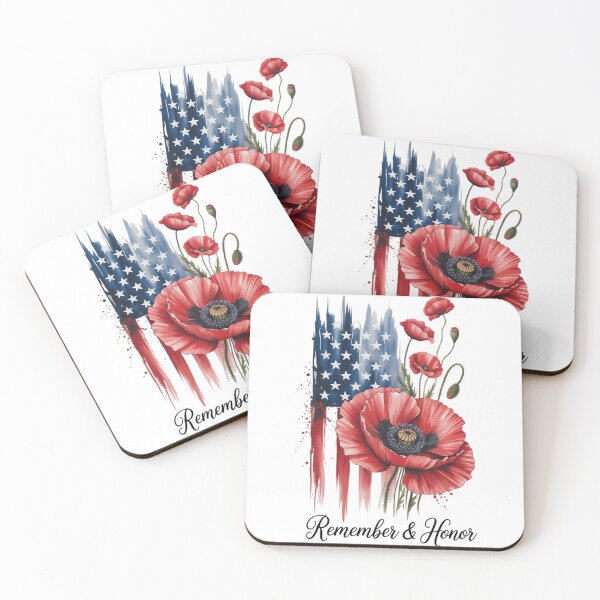Item preview, Veterans Day USA Memorial Day Red Poppy Flower Military  designed and sold by TyraYoung.