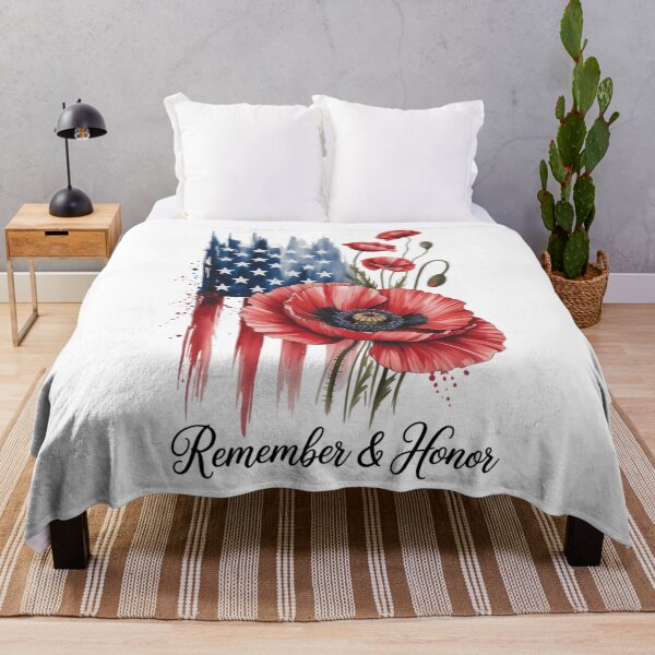 Item preview, Veterans Day USA Memorial Day Red Poppy Flower Military  designed and sold by TyraYoung.