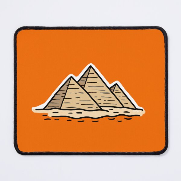 Item preview, Pyramids Doodle designed and sold by PickledjoArt.