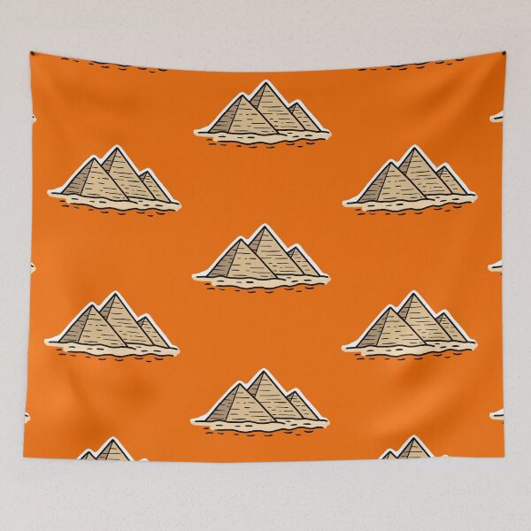 Item preview, Pyramids Doodle designed and sold by PickledjoArt.