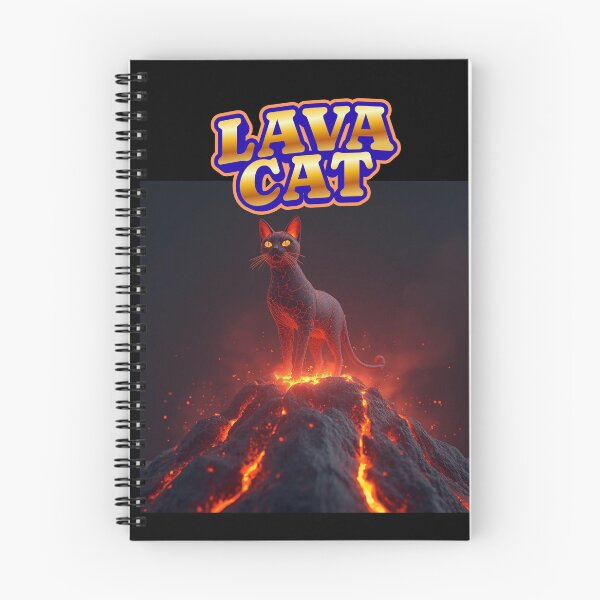 Item preview, LAVA CAT 4 designed and sold by mama-creative.