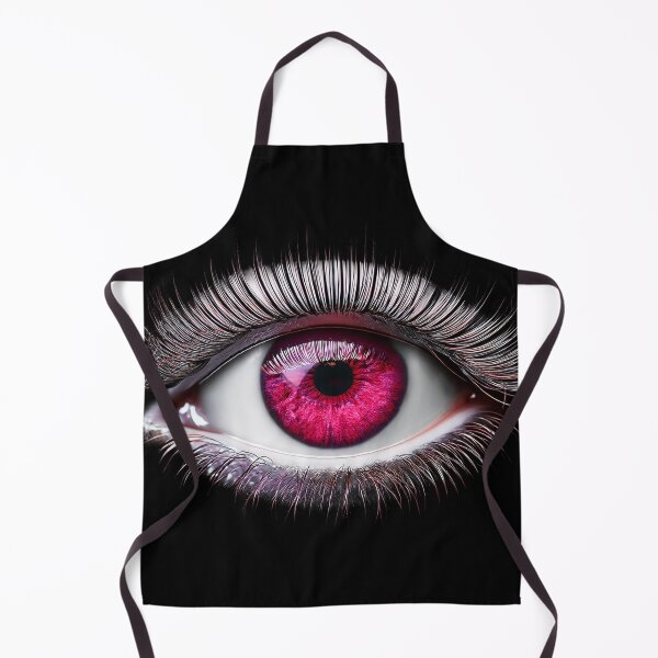Item preview, Pink neon eye on black background designed and sold by ChernivtsiSkoda.