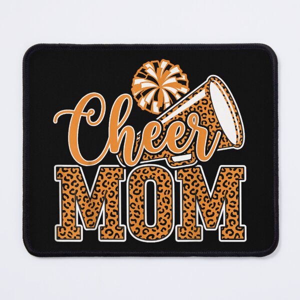 Item preview, Cheer Mom Leopard Print Megaphone Pom Poms Cheerleading Spirit Sports Fan designed and sold by GalenoHenley.