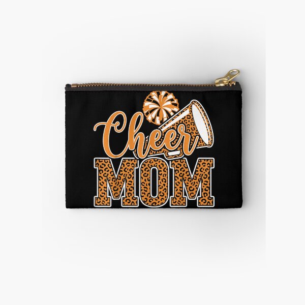 Item preview, Cheer Mom Leopard Print Megaphone Pom Poms Cheerleading Spirit Sports Fan designed and sold by GalenoHenley.