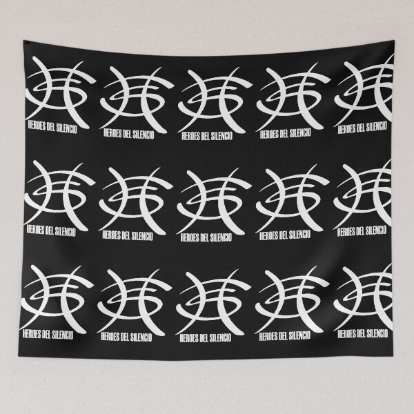 Item preview, Héroes del Silencio Classic Logo Art - Spanish Rock Legend designed and sold by shopmamabite.