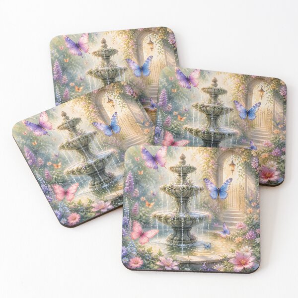 Item preview, the butterfly fountain designed and sold by EdicionesJML.