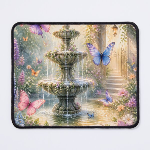 Item preview, the butterfly fountain designed and sold by EdicionesJML.