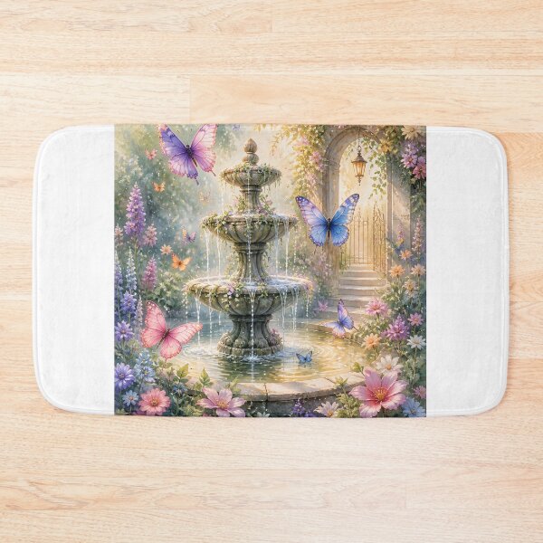 Item preview, the butterfly fountain designed and sold by EdicionesJML.