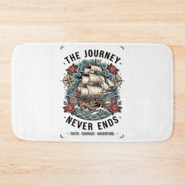 Item preview, The Journey Never Ends designed and sold by Aise06.
