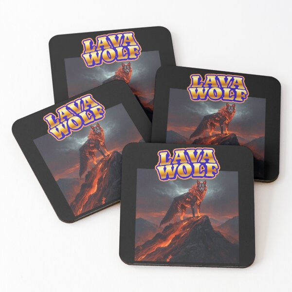 Item preview, LAVA WOLF 2 designed and sold by mama-creative.