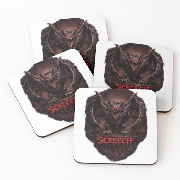 Item preview, SCREECH – Demonic Bat Horror Gothic Design designed and sold by unglaublichGut.