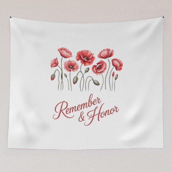 Item preview, Veterans Day USA Memorial Day Red Poppy Flower Military designed and sold by TyraYoung.
