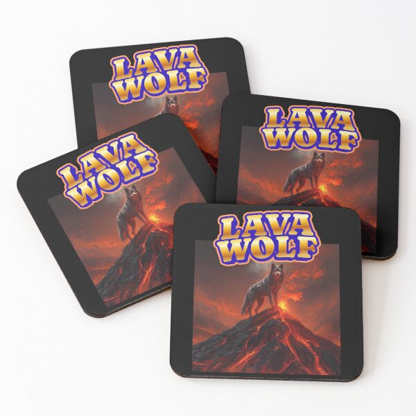 Item preview, LAVA WOLF 3 designed and sold by mama-creative.