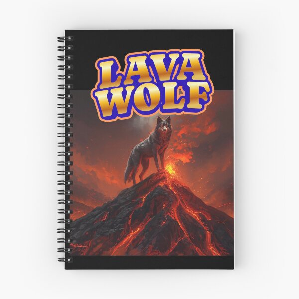 Item preview, LAVA WOLF 3 designed and sold by mama-creative.