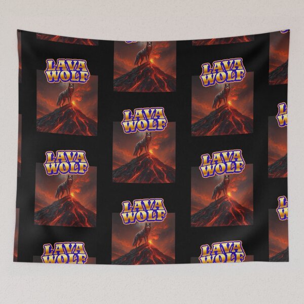 Item preview, LAVA WOLF 3 designed and sold by mama-creative.