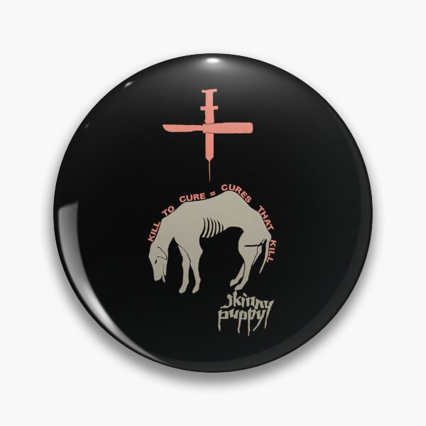 Item preview, Skinny Puppy Kill To Cure Cures That Kill designed and sold by Pillowbull.