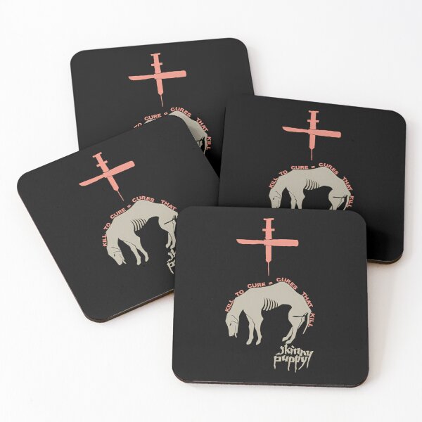 Item preview, Skinny Puppy Kill To Cure Cures That Kill designed and sold by Pillowbull.