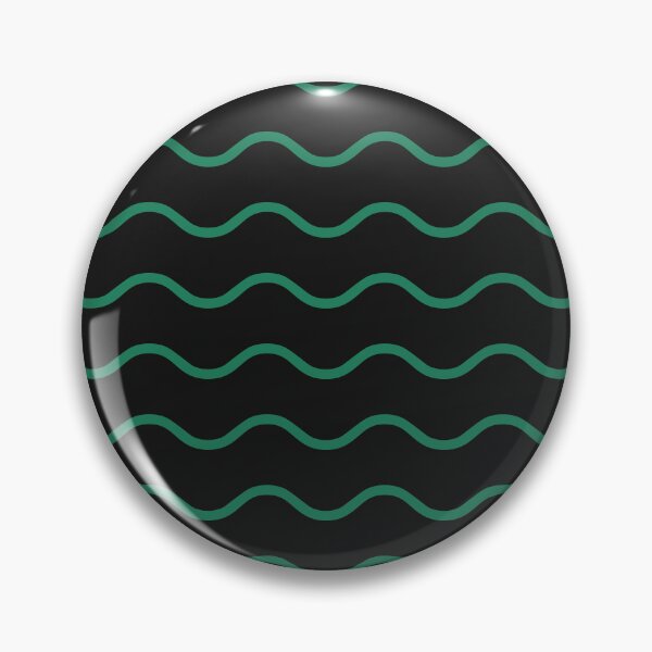 Item preview, Black And Green Waves Pattern designed and sold by pattern-archive.